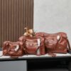 6930e08f6e68136f4d9b220a Balenciaga Motorcycle Bag in Medium Size with Gold Buckle, Includes Box