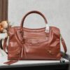 6930e0966e68136f4d9b2216 Large Golden Buckle Balenciaga Motorcycle Bag with Box