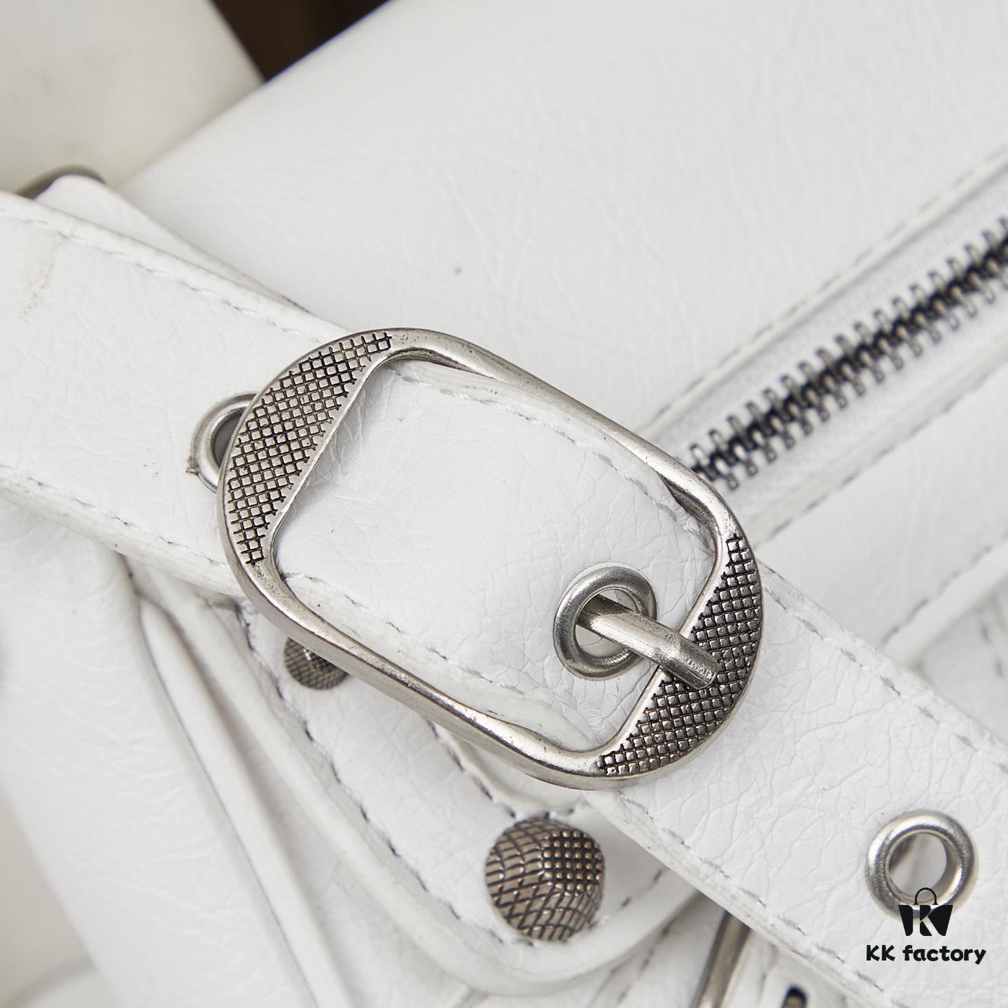 Balenciaga Le Cagole Sling Bag - New Arrival, Baguette Style, Italian Imported Leather