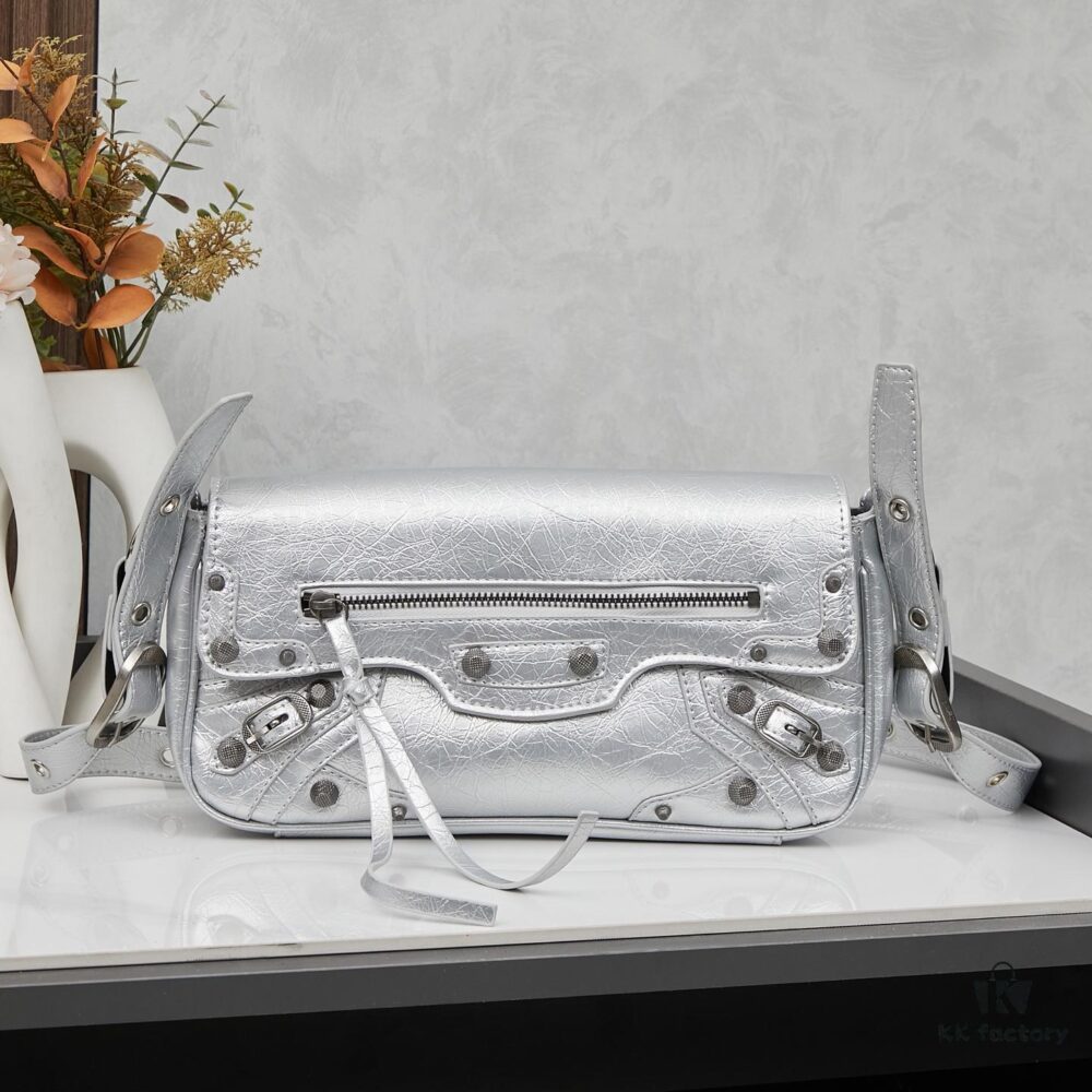 6930e0ce6e68136f4d9b2251 Balenciaga Le Cagole New Sling Bag - Baguette Style, Italian Imported Leather, Street Chic Design