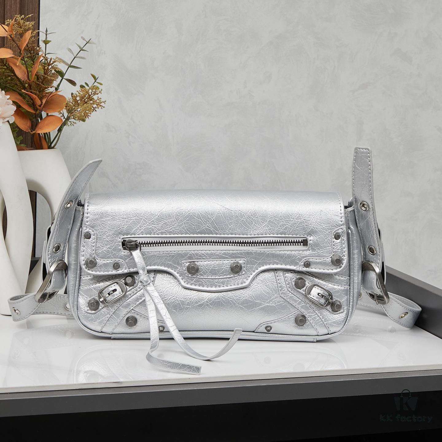 6930e0ce6e68136f4d9b2251 Balenciaga Le Cagole New Sling Bag - Baguette Style, Italian Imported Leather, Street Chic Design
