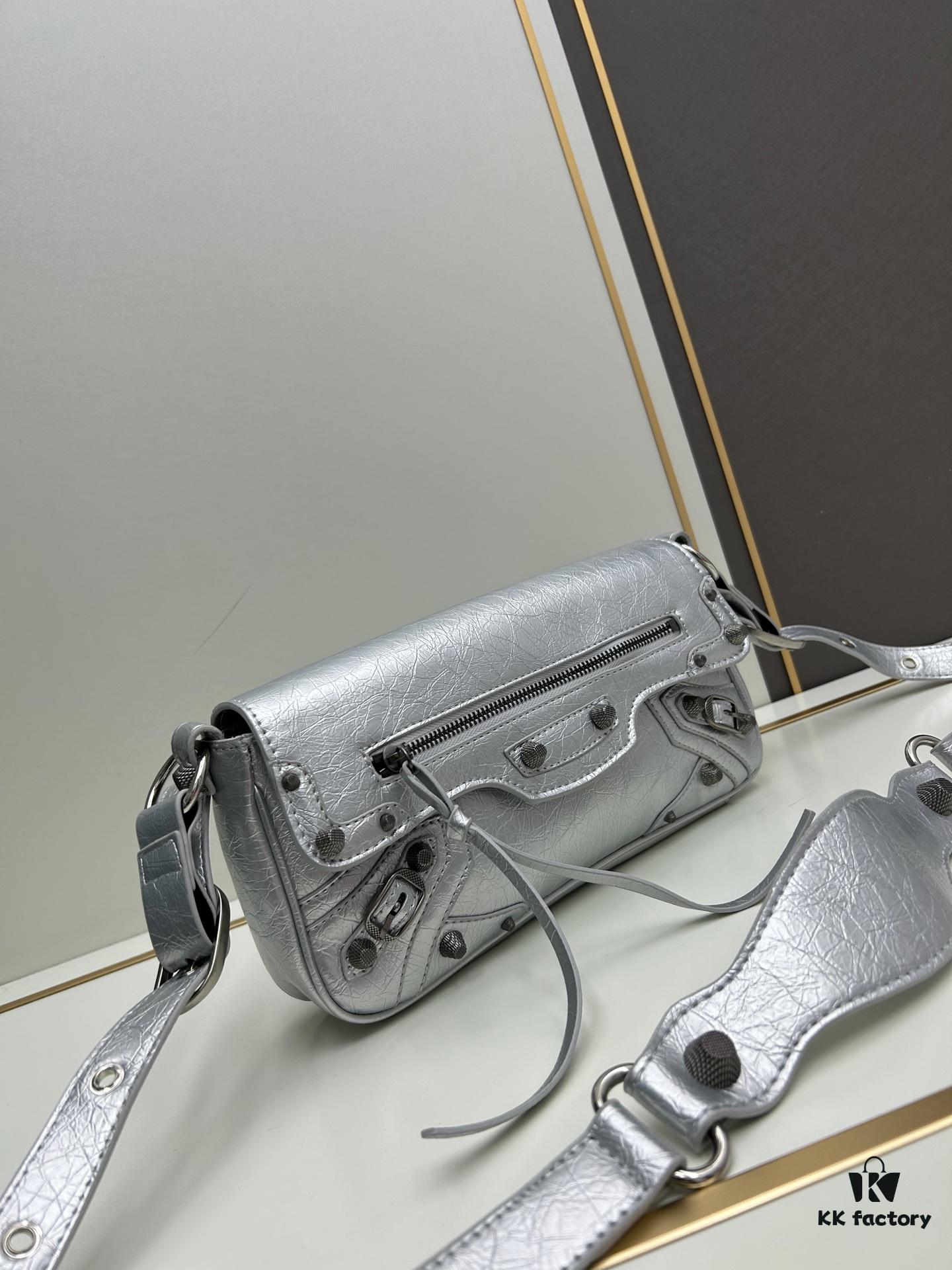 6930e0d06e68136f4d9b2254 Balenciaga Le Cagole New Sling Bag - French Baguette Style with Minimalist Design