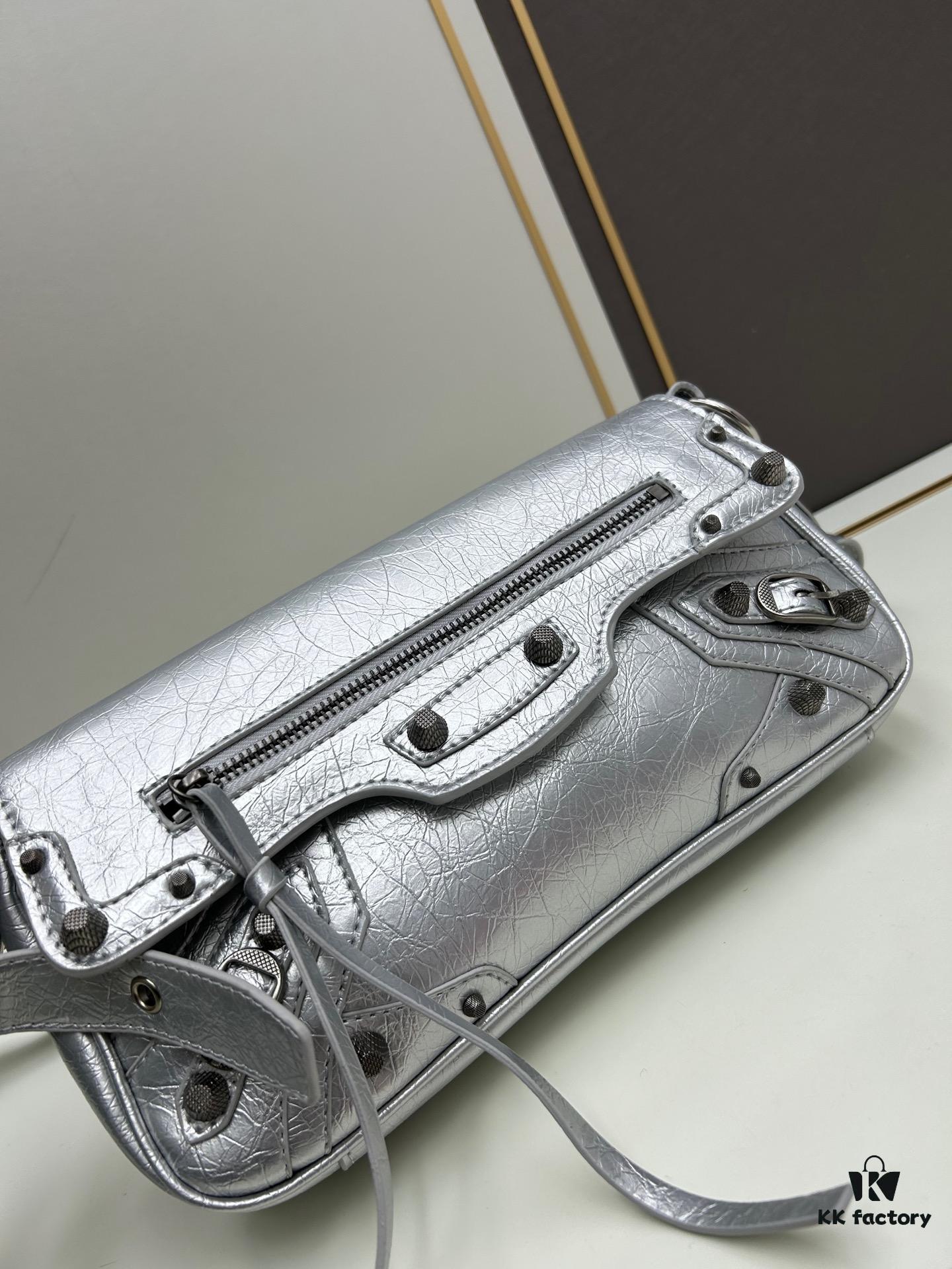 6930e0d16e68136f4d9b2255 Balenciaga Le Cagole New Sling Bag - French Baguette Style with Minimalist Design