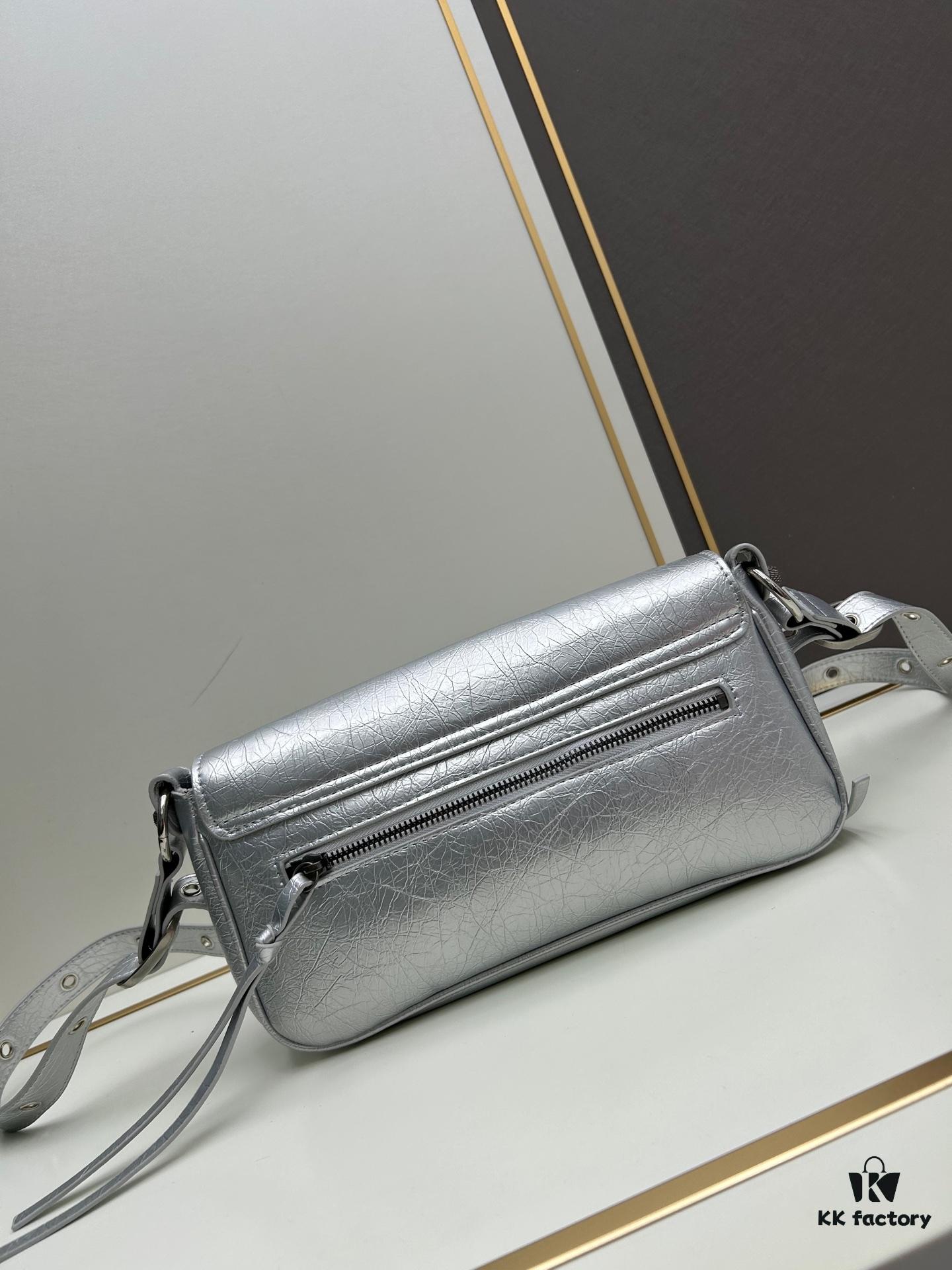 6930e0d26e68136f4d9b2256 Balenciaga Le Cagole New Sling Bag - French Baguette Style with Minimalist Design