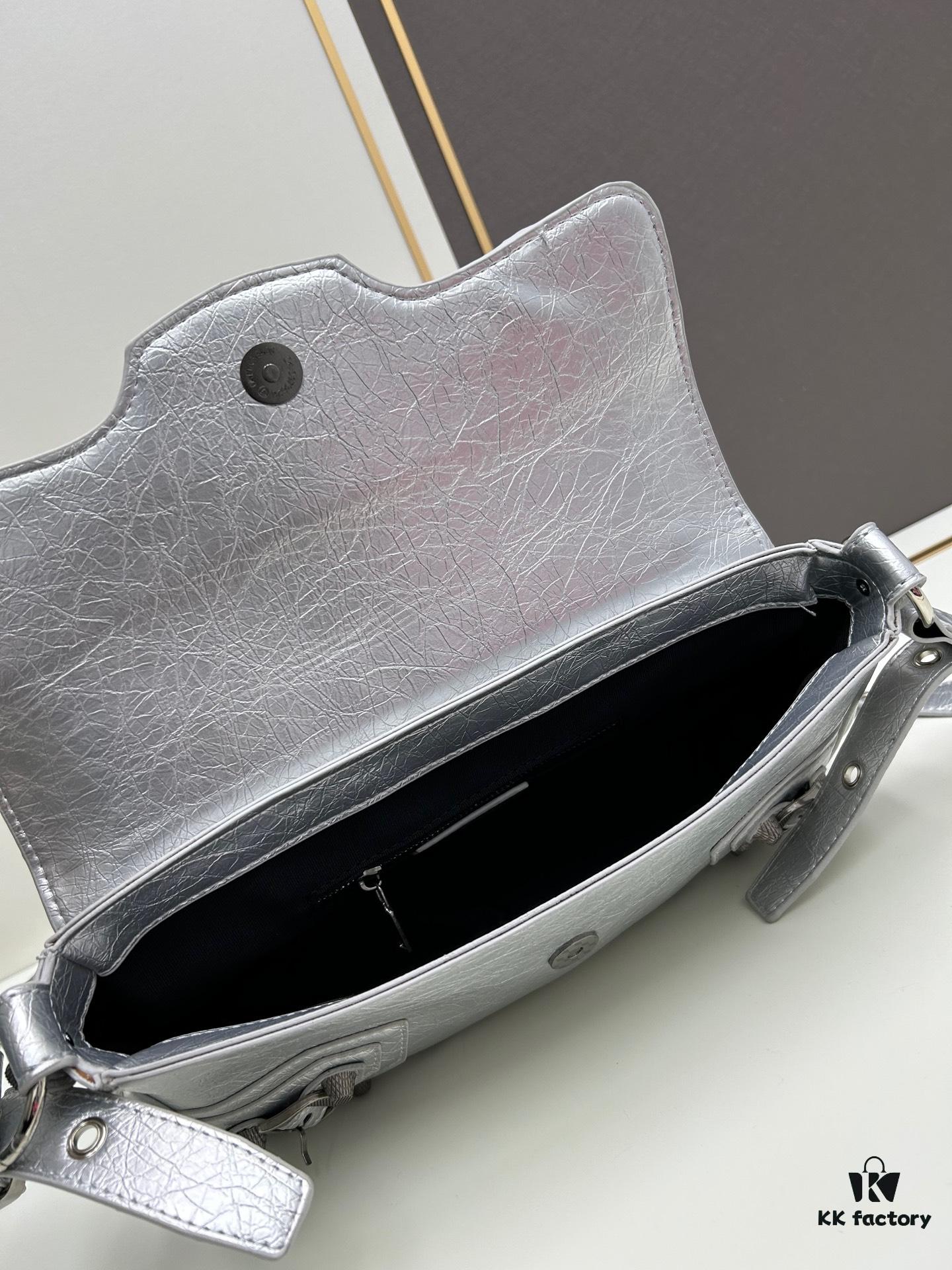 6930e0d46e68136f4d9b2258 Balenciaga Le Cagole New Sling Bag - French Baguette Style with Minimalist Design