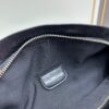 6930e0f36e68136f4d9b2280 Balenciaga LE CAGOLE ||| LE CAGOLE MEN Medium Waist Bag in Black Fine-Grain Lambskin