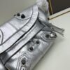 6930e0fb6e68136f4d9b228c Balenciaga LE CAGOLE MEDIUM BLACK GOAT LEATHER WAIST BAG WITH BOX