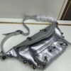 6930e0fd6e68136f4d9b2290 Balenciaga LE CAGOLE MEDIUM BLACK GOAT LEATHER WAIST BAG WITH BOX