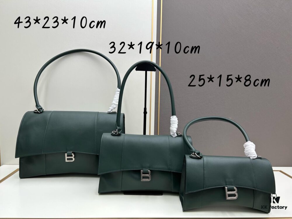 6930e1006e68136f4d9b2294 Balenciaga Latest Long Handle Hourglass Bag (Box Included)