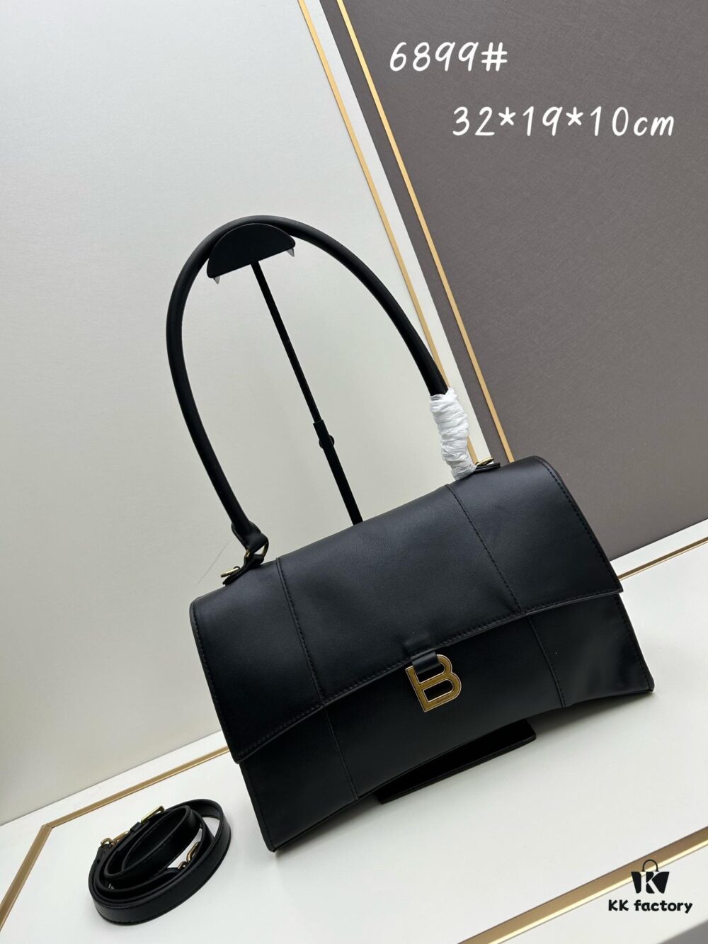 6930e1026e68136f4d9b2296 Balenciaga Latest Long Handle Hourglass Bag (Box Included)