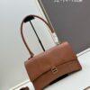 Balenciaga Latest Long Handle Hourglass Bag (Box Included)