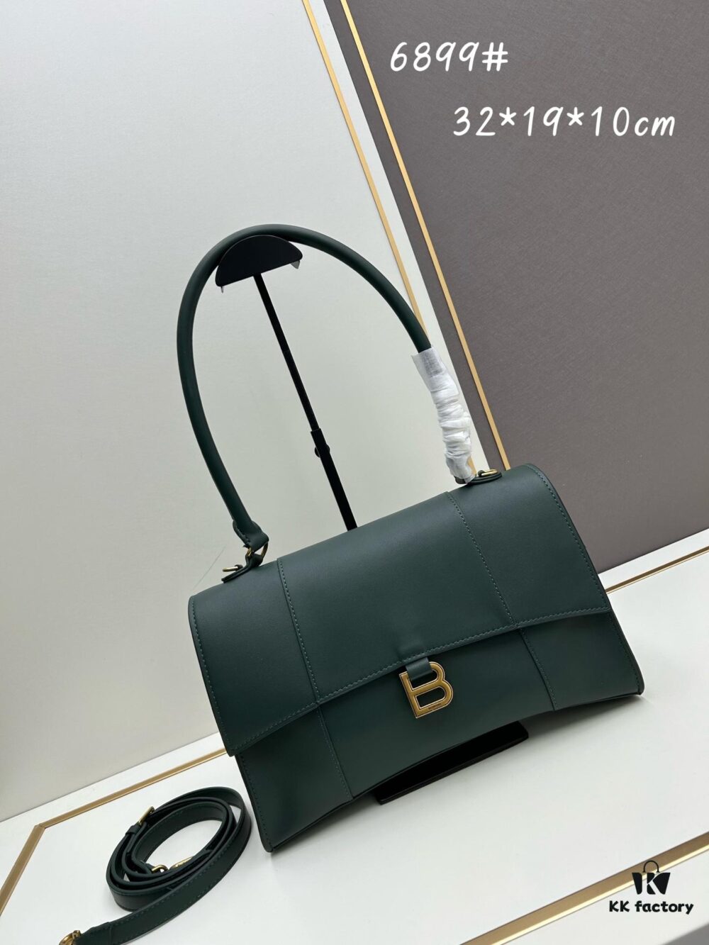 6930e1096e68136f4d9b229f Balenciaga Latest Long Handle Hourglass Bag (Box Included)