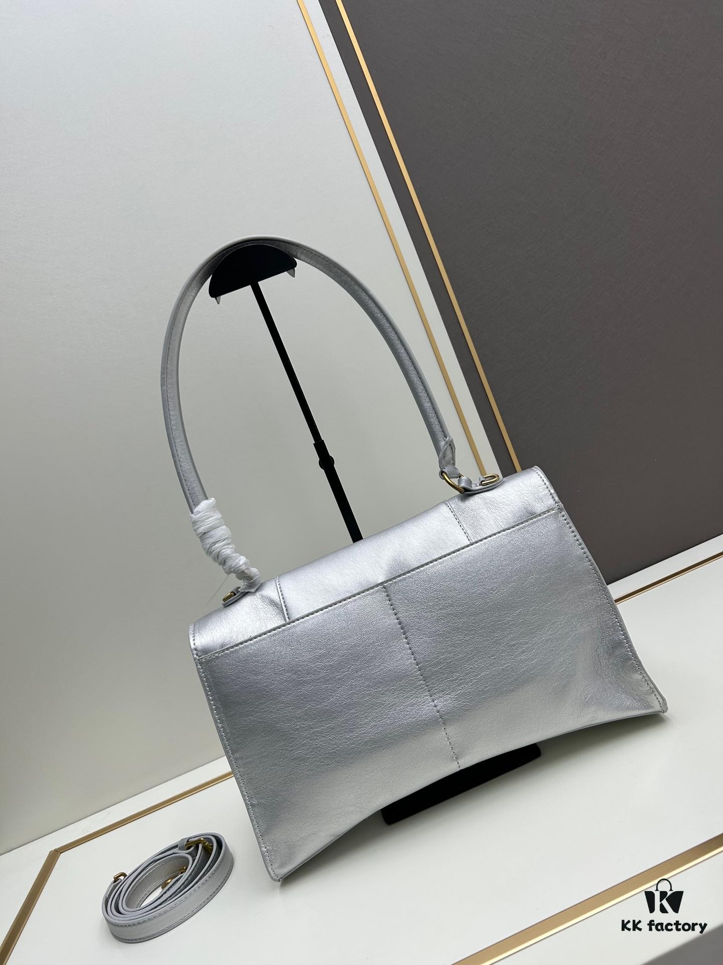 6930e1116e68136f4d9b22ab Balenciaga Latest Long Handle Hourglass Bag (Box Included)