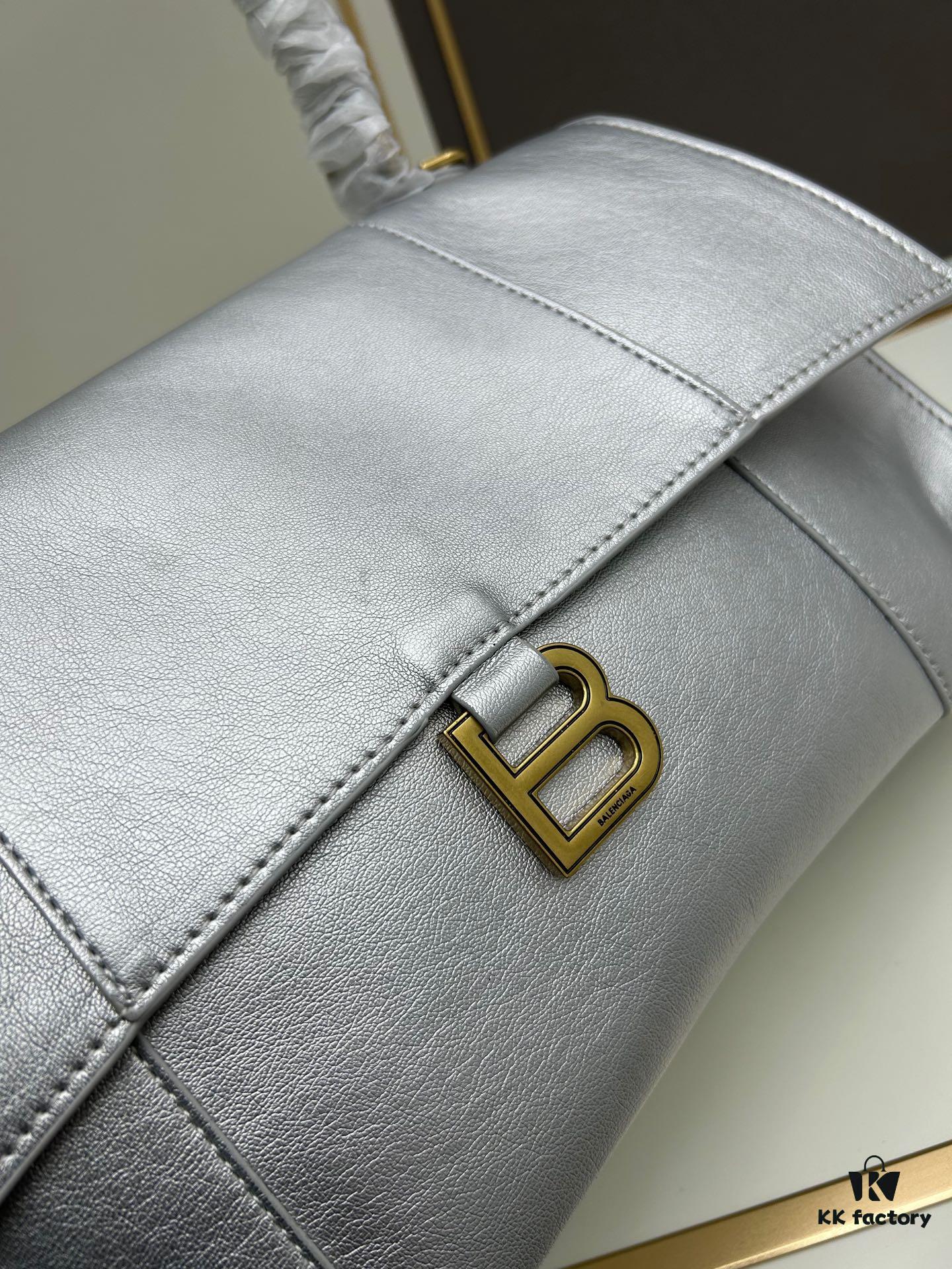 6930e1136e68136f4d9b22ad Balenciaga Latest Long Handle Hourglass Bag (Box Included)