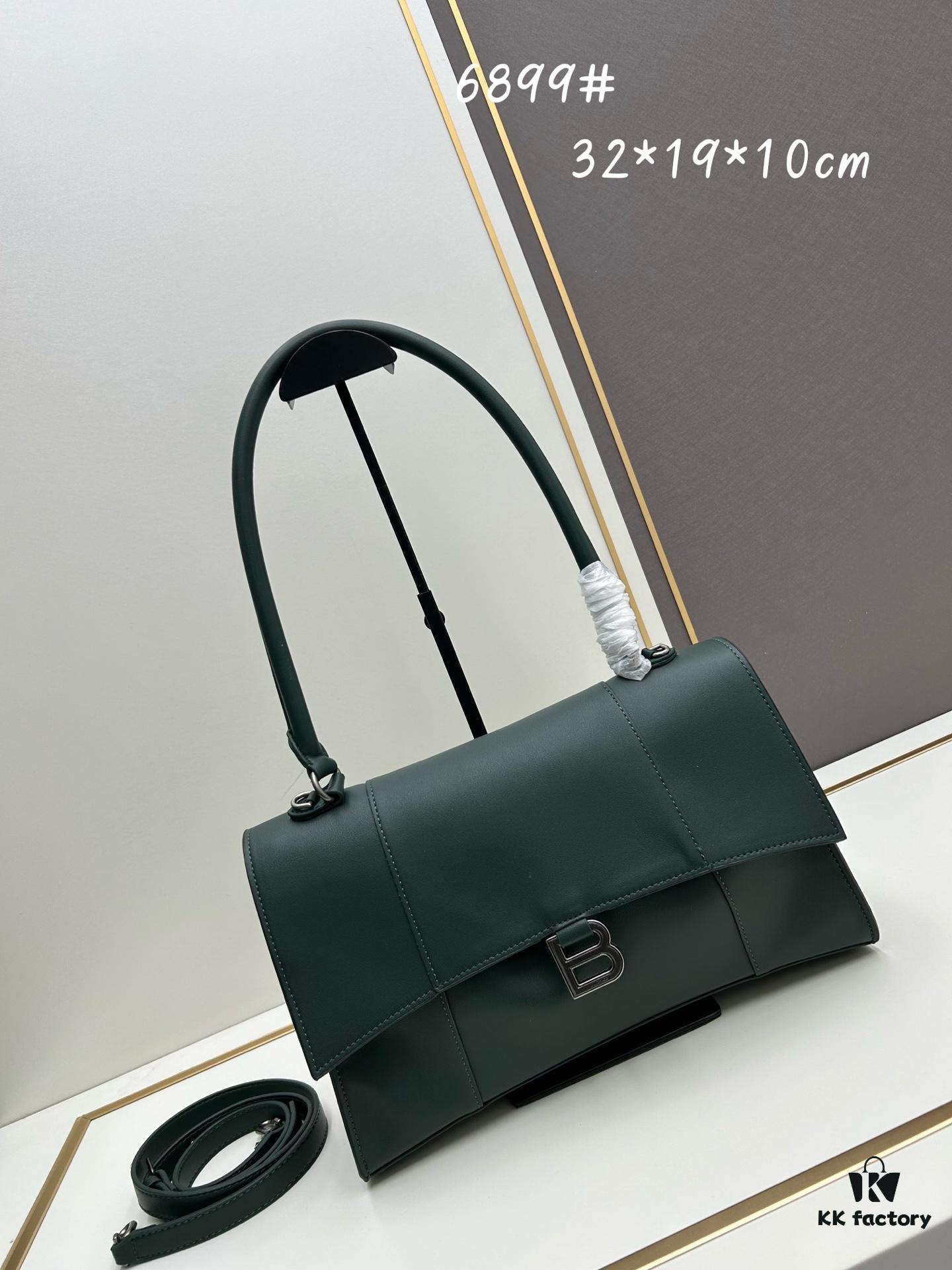 Balenciaga Latest Long Handle Hourglass Bag (Box Included)