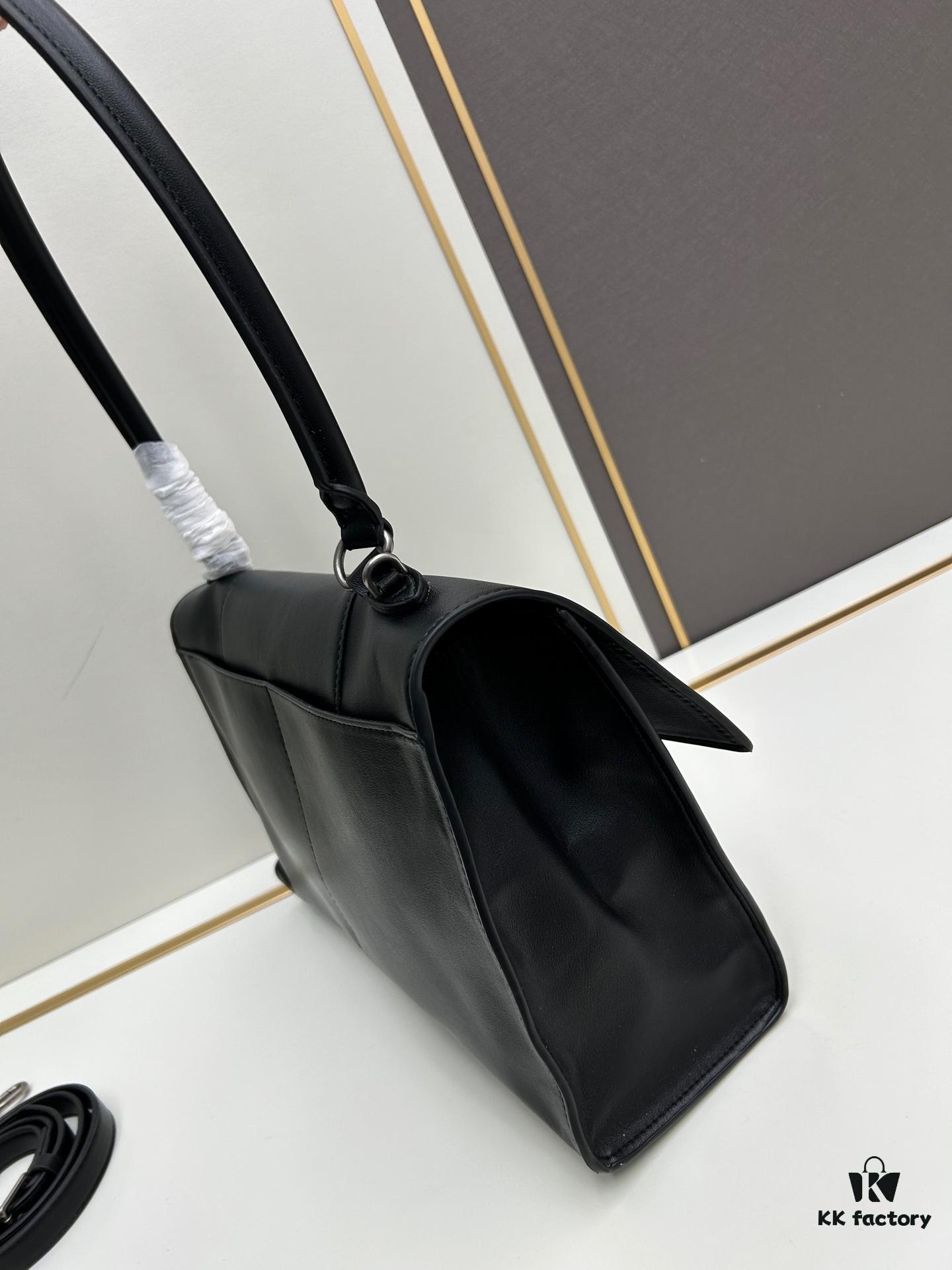 6930e11d6e68136f4d9b22ba Balenciaga Latest Long Handle Hourglass Bag (Box Included)