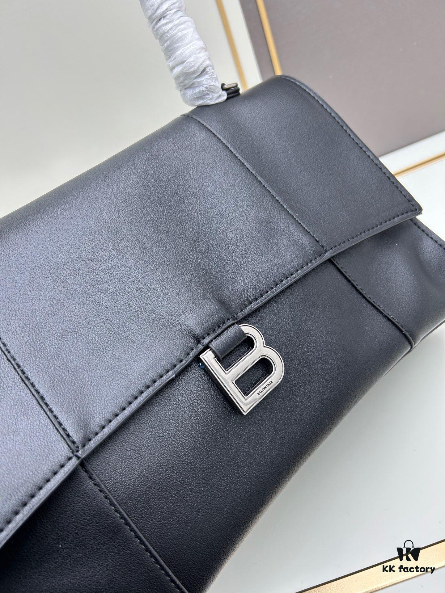 6930e11e6e68136f4d9b22bc Balenciaga Latest Long Handle Hourglass Bag (Box Included)