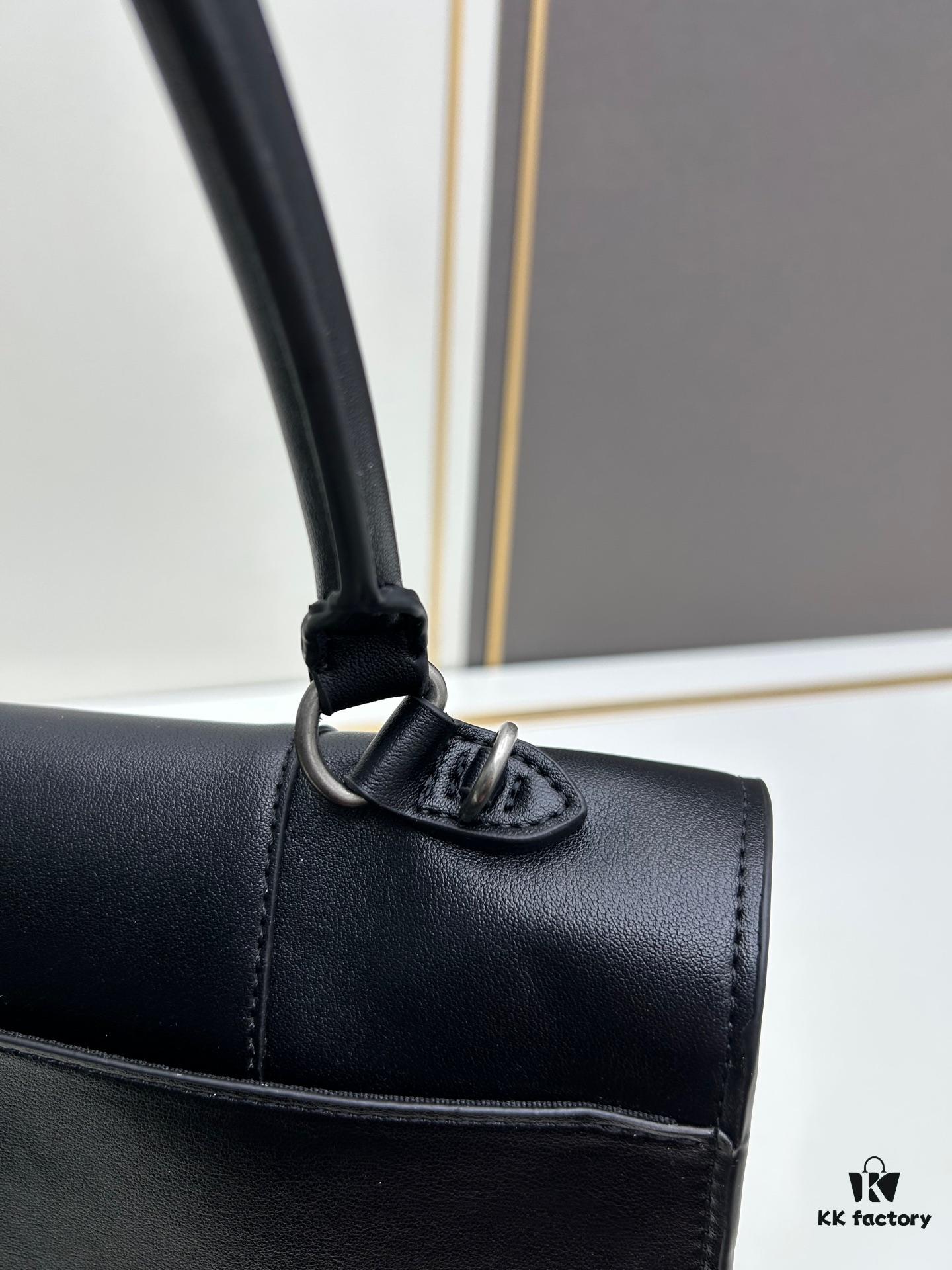 6930e11f6e68136f4d9b22be Balenciaga Latest Long Handle Hourglass Bag (Box Included)