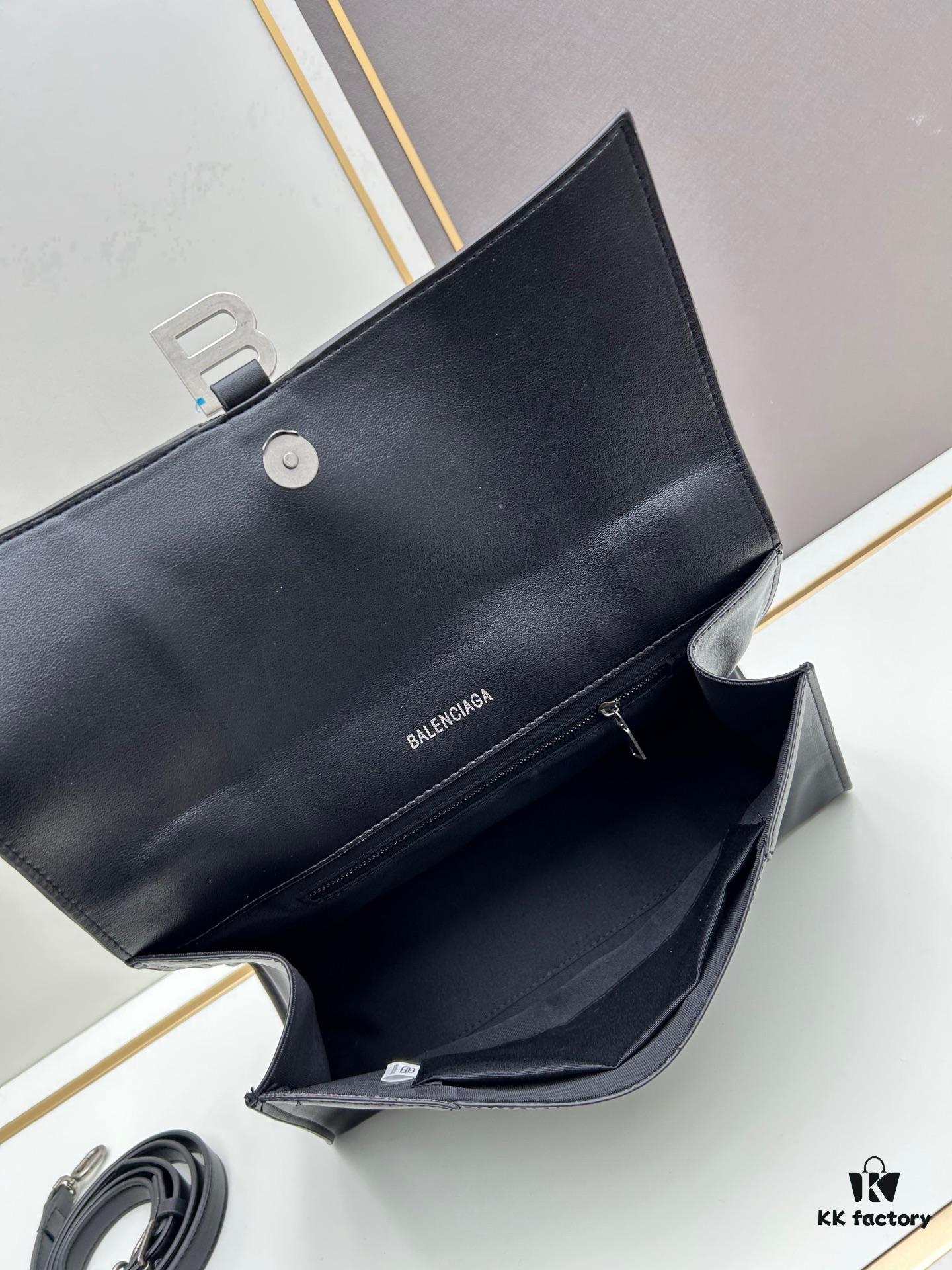 6930e1206e68136f4d9b22bf Balenciaga Latest Long Handle Hourglass Bag (Box Included)