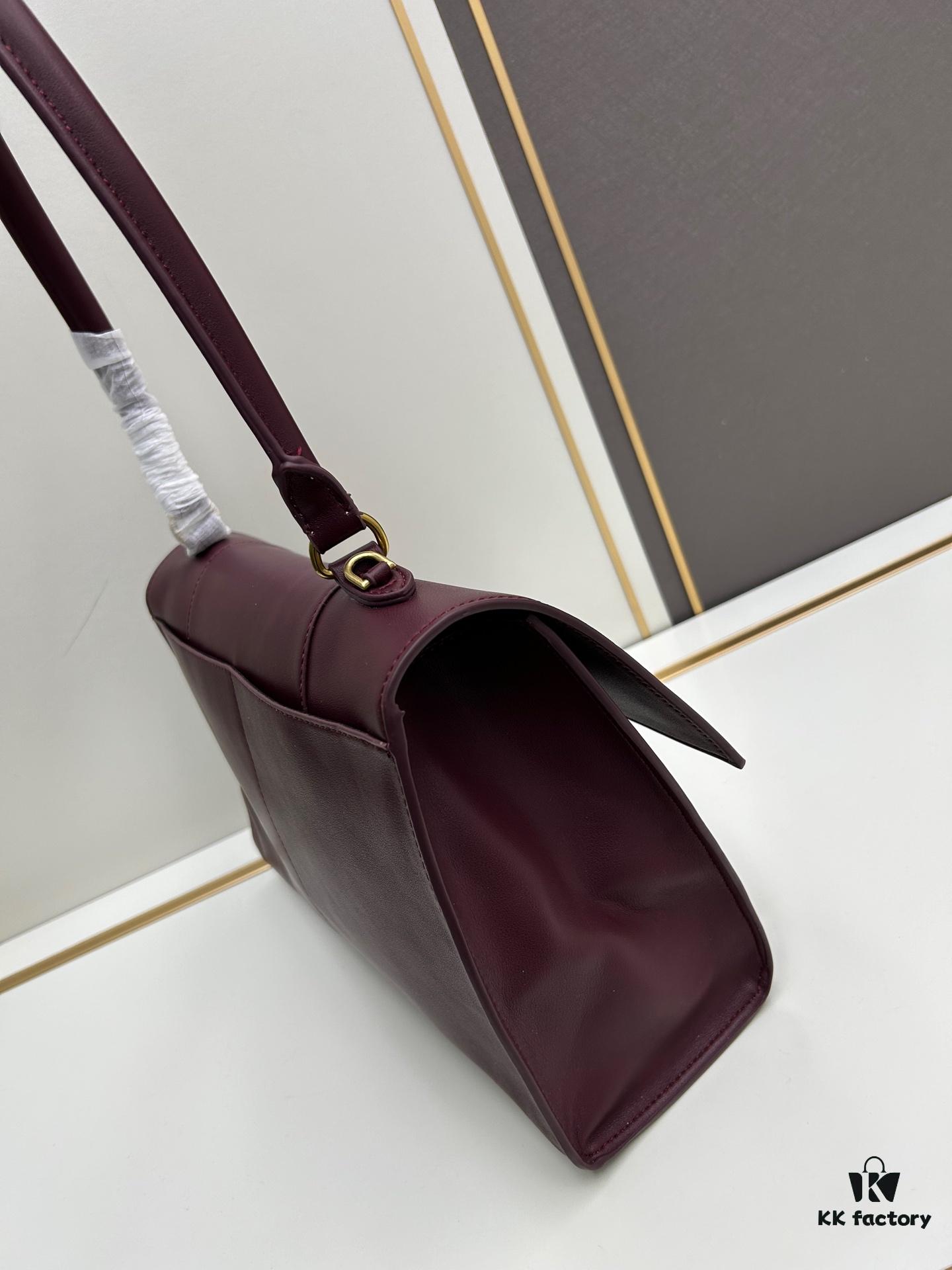 6930e1216e68136f4d9b22c2 Balenciaga Latest Long Handle Hourglass Bag (Box Included)