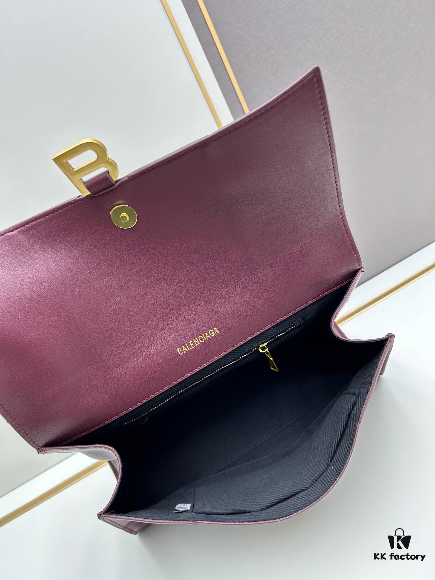 6930e1256e68136f4d9b22c4 Balenciaga Latest Long Handle Hourglass Bag (Box Included)