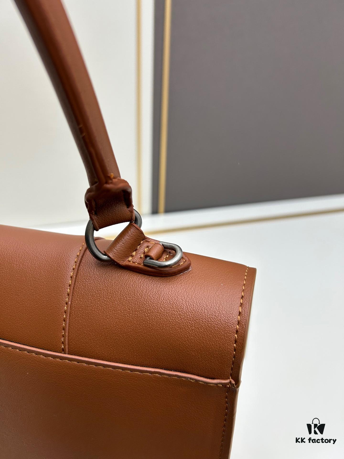 Balenciaga Latest Long Handle Hourglass Bag (Box Included)