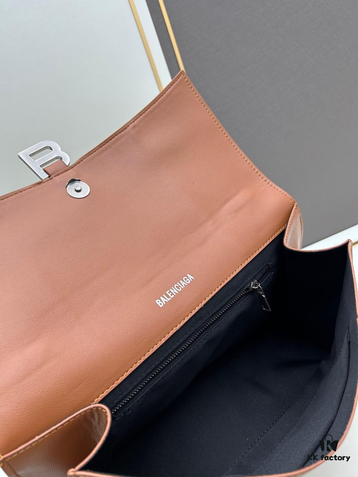 Balenciaga Latest Long Handle Hourglass Bag (Box Included)