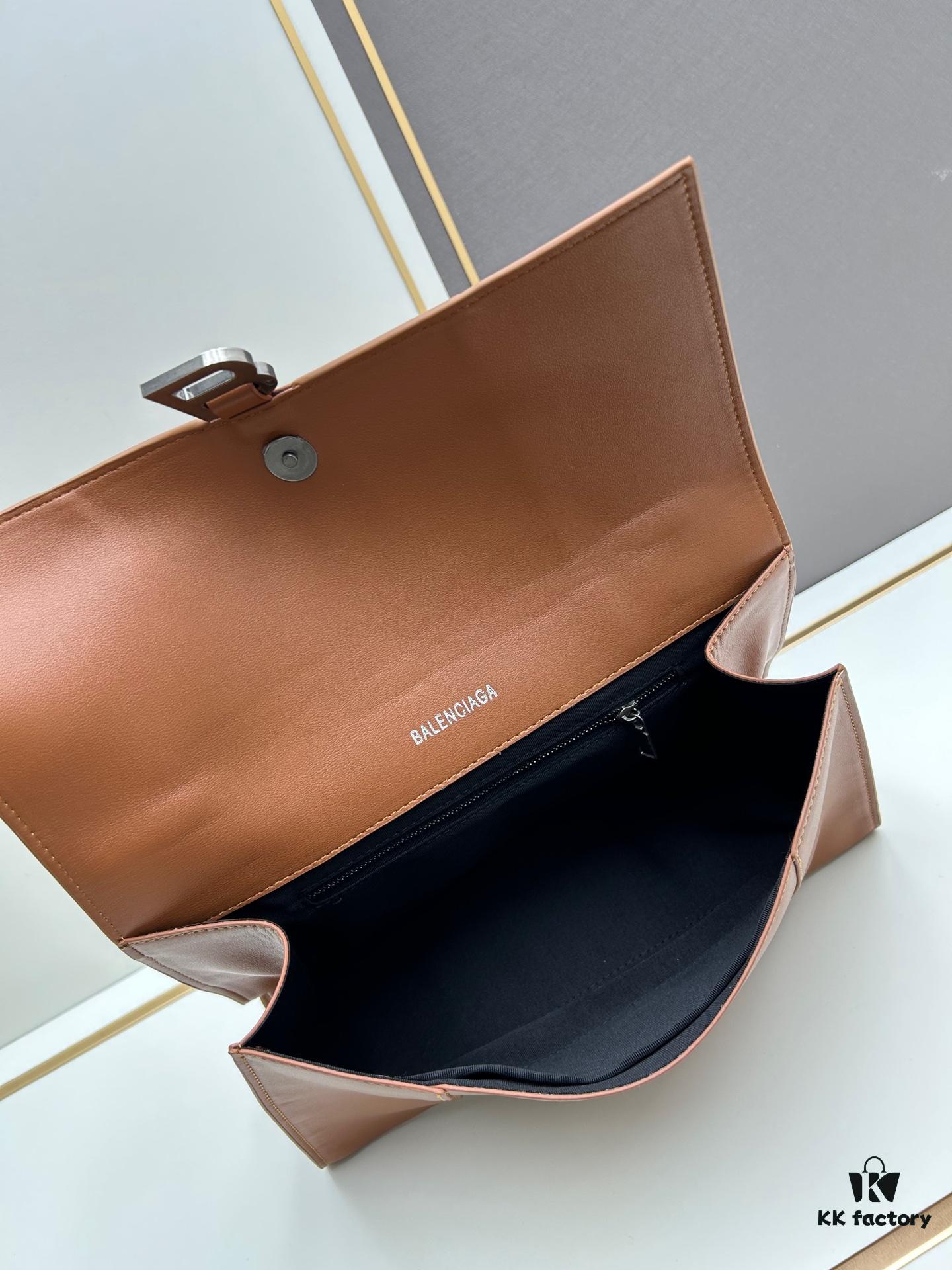 Balenciaga Latest Long Handle Hourglass Bag (Box Included)