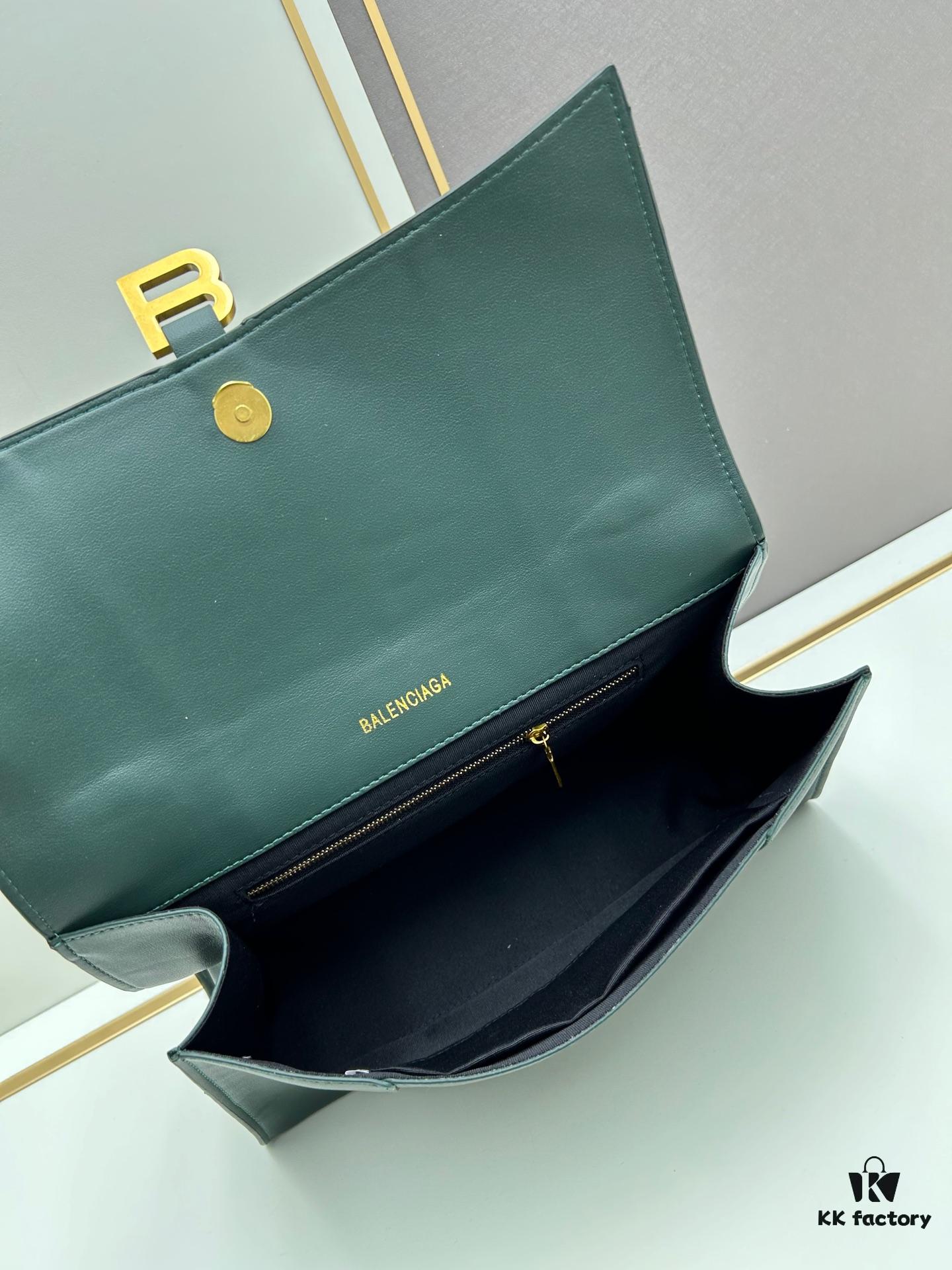 Balenciaga Latest Long Handle Hourglass Bag (Box Included)