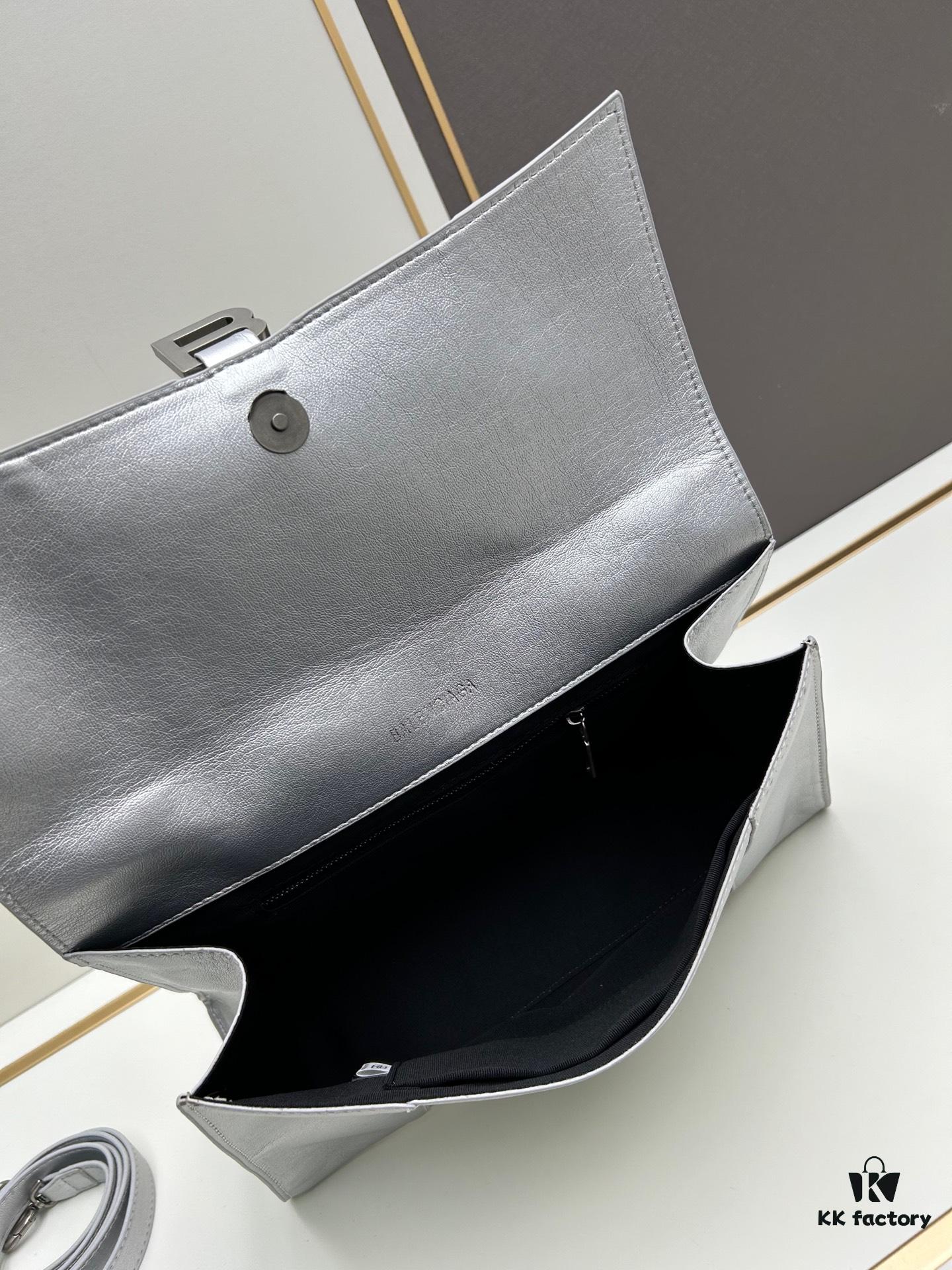 6930e1356e68136f4d9b22d6 Balenciaga Latest Long Handle Hourglass Bag (Box Included)