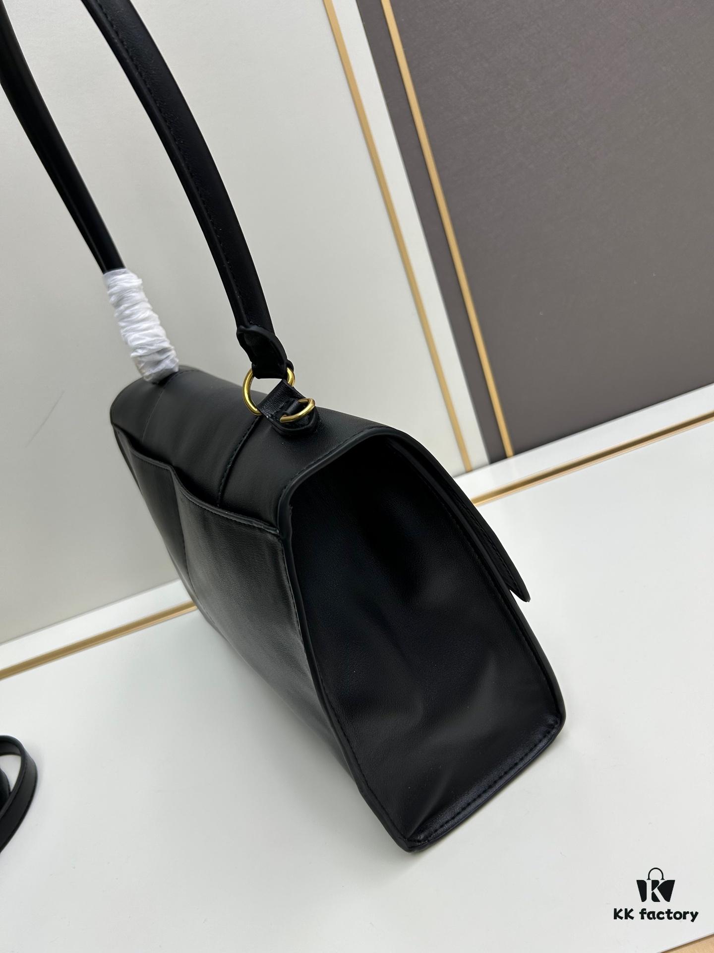 6930e1376e68136f4d9b22da Balenciaga Latest Long Handle Hourglass Bag (Box Included)