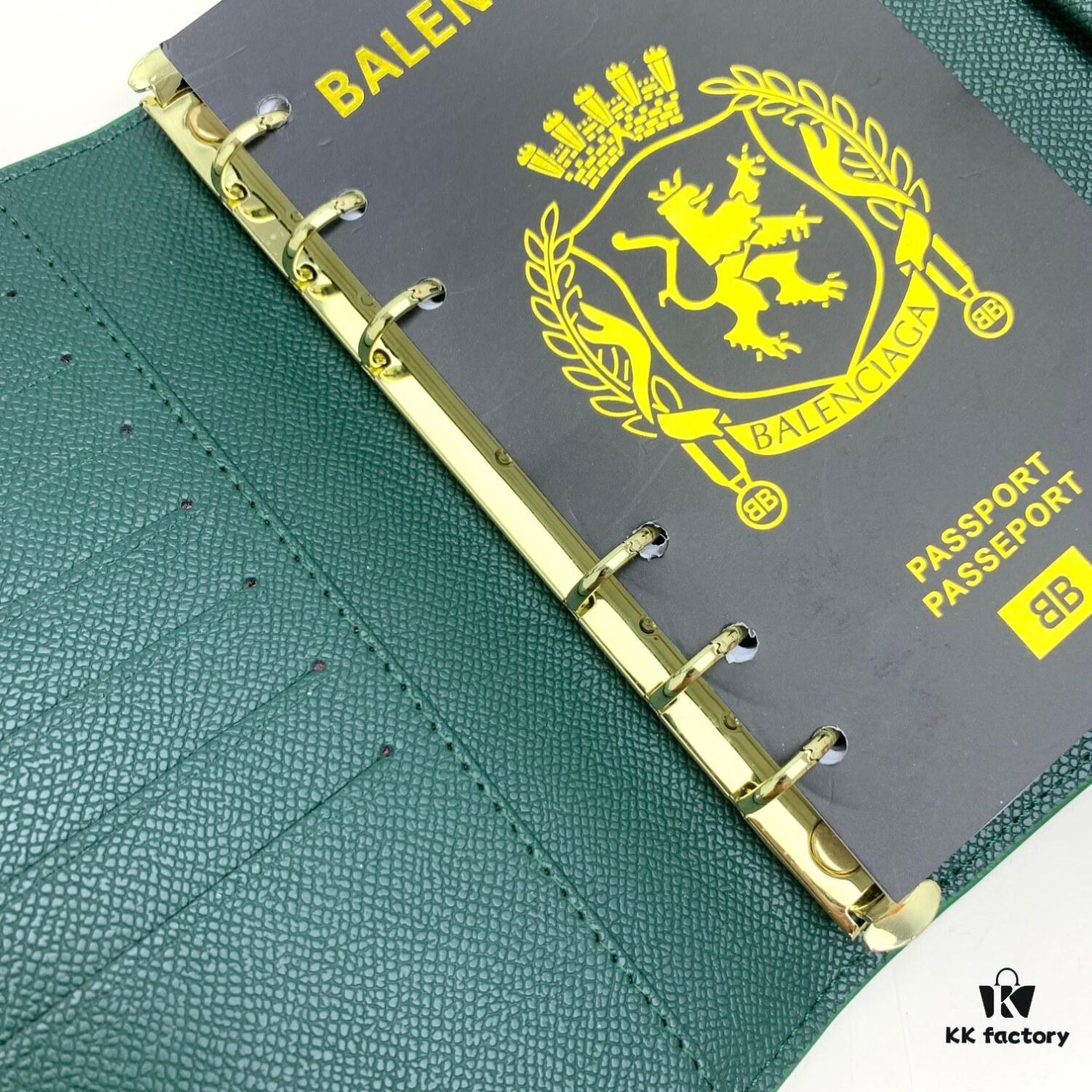 6930e1a76e68136f4d9b235e BALENCIAGA Notepad Secret Cabinet Style, Fine Smooth Material, Impeccable Craftsmanship with Built-in Card Slots and Dividers, Size 15x19x4cm