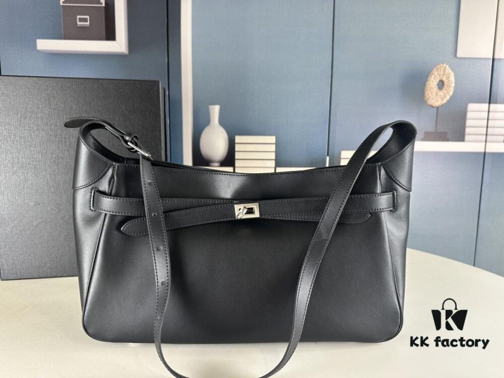6930e1aa6e68136f4d9b2362 New BALENCIAGA Winter 24 Collection Re-See Shoulder Bucket Bag, Full-Grain Leather, Minimalist Luxury Design, Upcycled Motorbike Glove Clutch with Keychain Closure, Effortlessly Chic Look