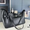 6930e1ad6e68136f4d9b2365 New BALENCIAGA Winter 24 Collection Re-See Shoulder Bucket Bag, Full-Grain Leather, Minimalist Luxury Design, Upcycled Motorbike Glove Clutch with Keychain Closure, Effortlessly Chic Look