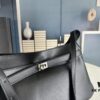 6930e1ae6e68136f4d9b2367 New BALENCIAGA Winter 24 Collection Re-See Shoulder Bucket Bag, Full-Grain Leather, Minimalist Luxury Design, Upcycled Motorbike Glove Clutch with Keychain Closure, Effortlessly Chic Look