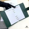 6930e1b46e68136f4d9b236e BALENCIAGA Notepad Secret Cabinet Style, Fine Smooth Material, Impeccable Craftsmanship with Built-in Card Slots and Dividers, Size 15x19x4cm