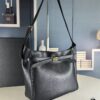 6930e1bc6e68136f4d9b2376 New BALENCIAGA Winter 24 Collection Re-See Shoulder Bucket Bag, Full-Grain Leather, Minimalist Luxury Design, Upcycled Motorbike Glove Handbag with Keychain Closure, Elegant and Sophisticated Lazy Lady Style