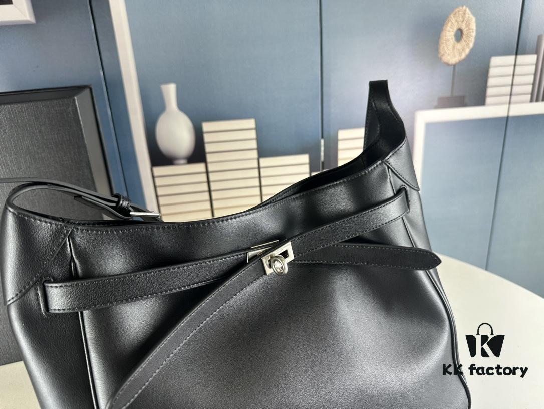 6930e1c36e68136f4d9b237f New Balenciaga Winter 24 Collection Re-See Shoulder Bucket Bag, Top-Grain Leather, Minimalist Luxury Design, Recycled Motorcycle Glove Handbag with Keychain Closure, Elegant and Sophisticated Look