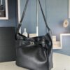 6930e1c36e68136f4d9b2381 New Balenciaga Winter 24 Collection Re-See Shoulder Bucket Bag, Top-Grain Leather, Minimalist Luxury Design, Recycled Motorcycle Glove Handbag with Keychain Closure, Elegant and Sophisticated Look