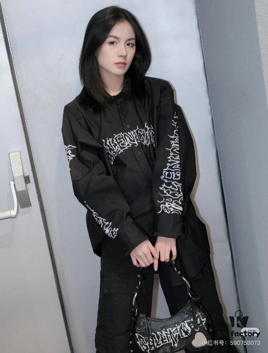 6930e1d06e68136f4d9b2394 Balenciaga 24 DIY METAL Graffiti Print Long Sleeve/Short Sleeve T-Shirt