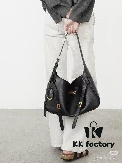 6930e2126e68136f4d9b23f2 New BALENCIAGA Winter 24 Collection Re-See Shoulder Bucket Bag, Full-Grain Leather, Minimalist Luxury Design, Upcycled Motorcycle Glove Clutch with Keychain Closure, Effortlessly Chic Oversized Look