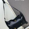 6930e2206e68136f4d9b2403 New BALENCIAGA Winter 24 Collection Re-See Shoulder Bucket Bag, Full-Grain Leather, Minimalist Luxury Design, Upcycled Motorbike Glove Handbag with Keyring Closure, Elegant and Edgy Style