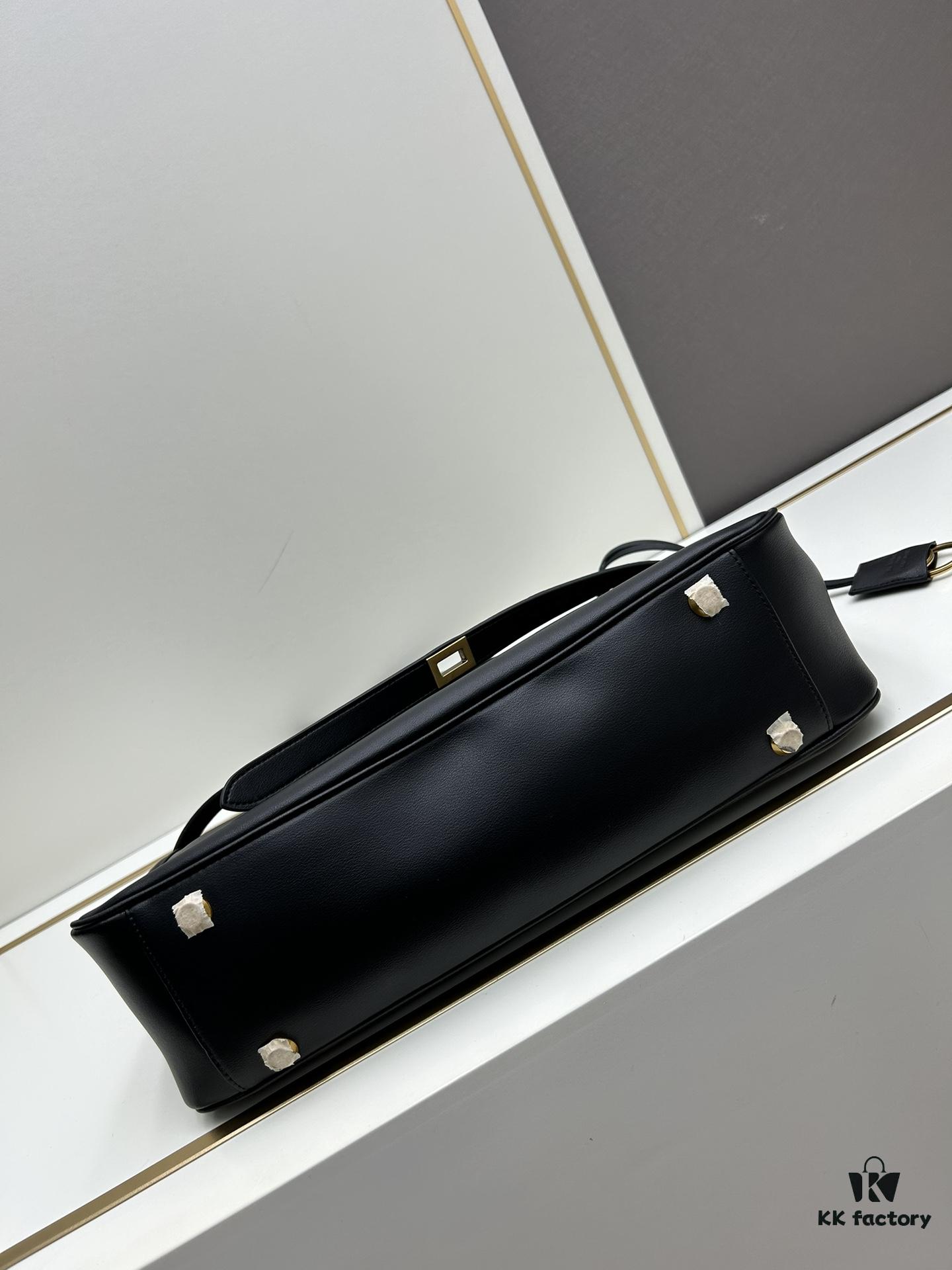 6930e2206e68136f4d9b2404 New BALENCIAGA Winter 24 Collection Re-See Shoulder Bucket Bag, Full-Grain Leather, Minimalist Luxury Design, Upcycled Motorbike Glove Handbag with Keyring Closure, Elegant and Edgy Style