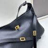 6930e2246e68136f4d9b2406 New BALENCIAGA Winter 24 Collection Re-See Shoulder Bucket Bag, Full-Grain Leather, Minimalist Luxury Design, Upcycled Motorbike Glove Handbag with Keyring Closure, Elegant and Edgy Style
