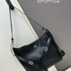6930e2336e68136f4d9b241c New Balenciaga Winter 24 Collection Re-See Shoulder Bucket Bag, Full-Grain Leather, Minimalist Luxury Design, Upcycled Motorbike Glove Handbag with Keyring Closure, Effortlessly Chic Oversized Style