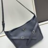 6930e2426e68136f4d9b2430 New BALENCIAGA Winter 24 Collection Re-See Shoulder Bucket Bag, Full-Grain Leather, Minimalist Luxury Design, Upcycled Motorbike Glove Handbag with Keychain Closure, Elegant and Sophisticated, Size 30x25x10