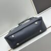 6930e2436e68136f4d9b2431 New BALENCIAGA Winter 24 Collection Re-See Shoulder Bucket Bag, Full-Grain Leather, Minimalist Luxury Design, Upcycled Motorbike Glove Handbag with Keychain Closure, Elegant and Sophisticated, Size 30x25x10