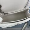 Balenciaga New Arrival Small Chain Hourglass Bag, Smooth Calfskin Leather with Waxed Finish