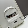 6930e28c6e68136f4d9b249c Balenciaga 24SS New Fuzzy Cola White Backpack