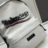 6930e28d6e68136f4d9b249f Balenciaga 24SS New Fuzzy Cola White Backpack